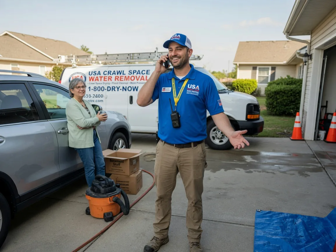 Crawl Space Water Removal Vaughan, MS FAQs